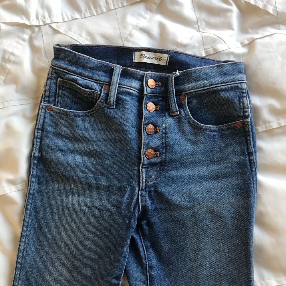 10” High Rise Jeans in Cordova Wash